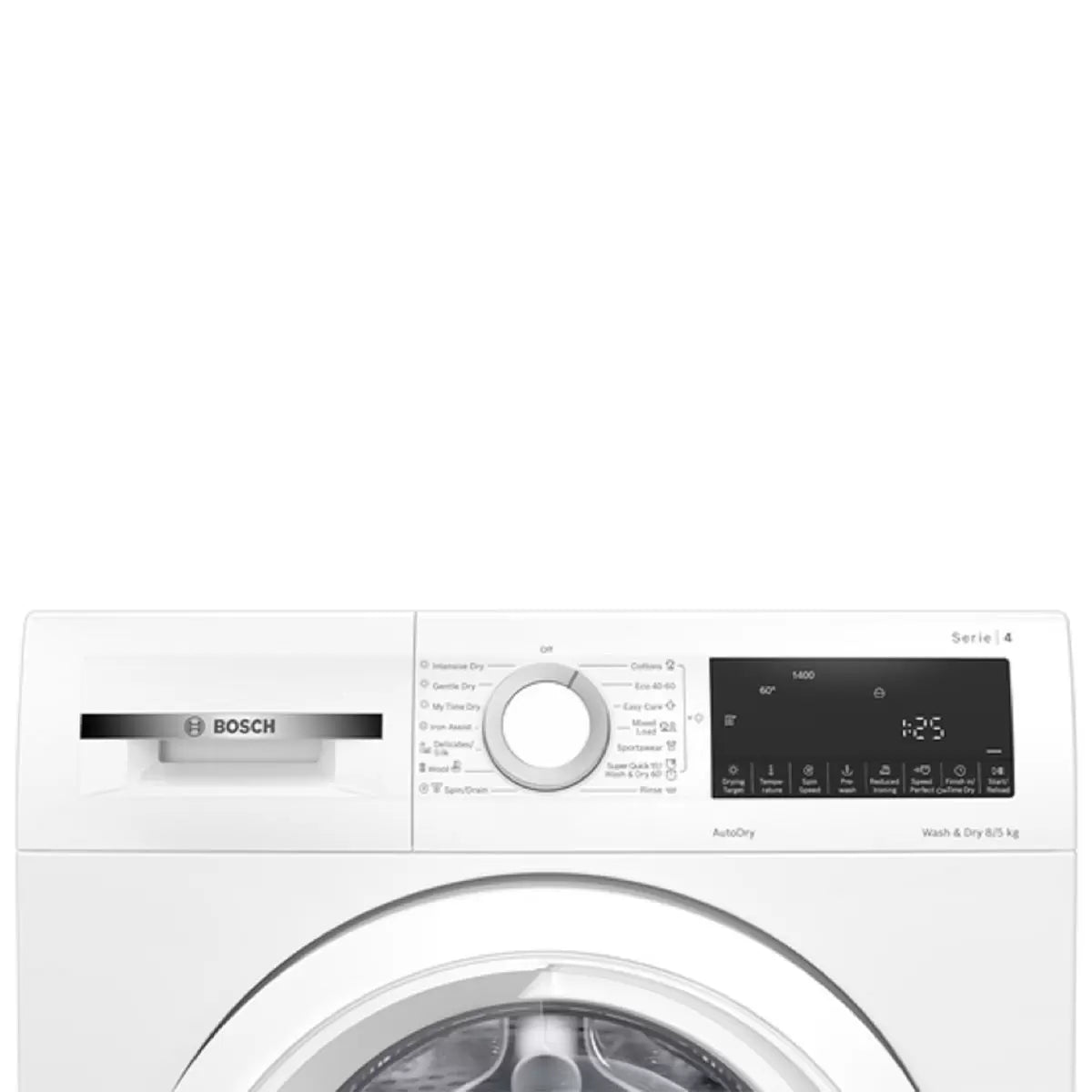 Bosch Series 4 WNA134U8GB 8kg/5kg, 1400rpm, Washer Dryer, E Rated in White