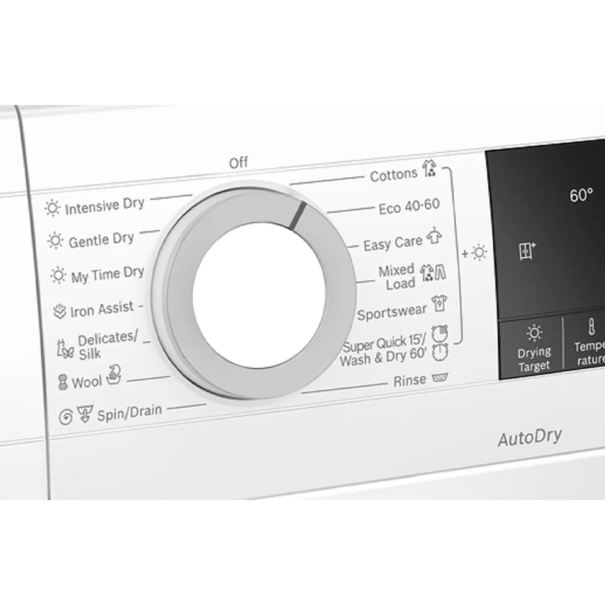 Bosch Serie 4 WNA134U8GB 8kg/5kg, 1400rpm, Washer Dryer, E Rated in White