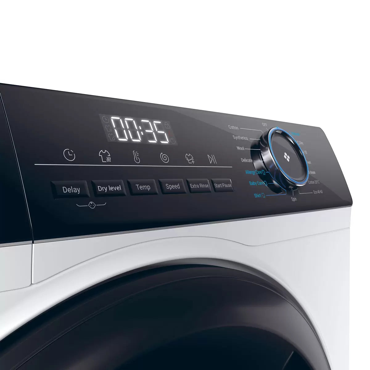 Haier Series 3 HWD100-B14939, 10/6kg 1400rpm Washer Dryer D Rated in White