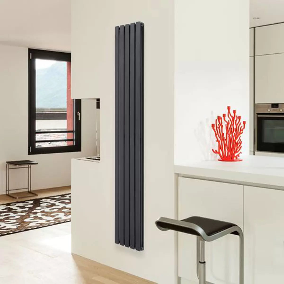 Ultraheat Linear Radiator in Three Colours 1800 x 268 x 61 mm