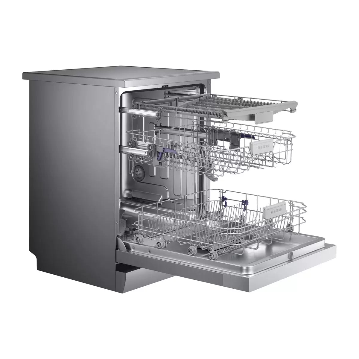 Samsung Series 6 DW60M6050FS Standard Dishwasher - Stainless Steel - E Rated