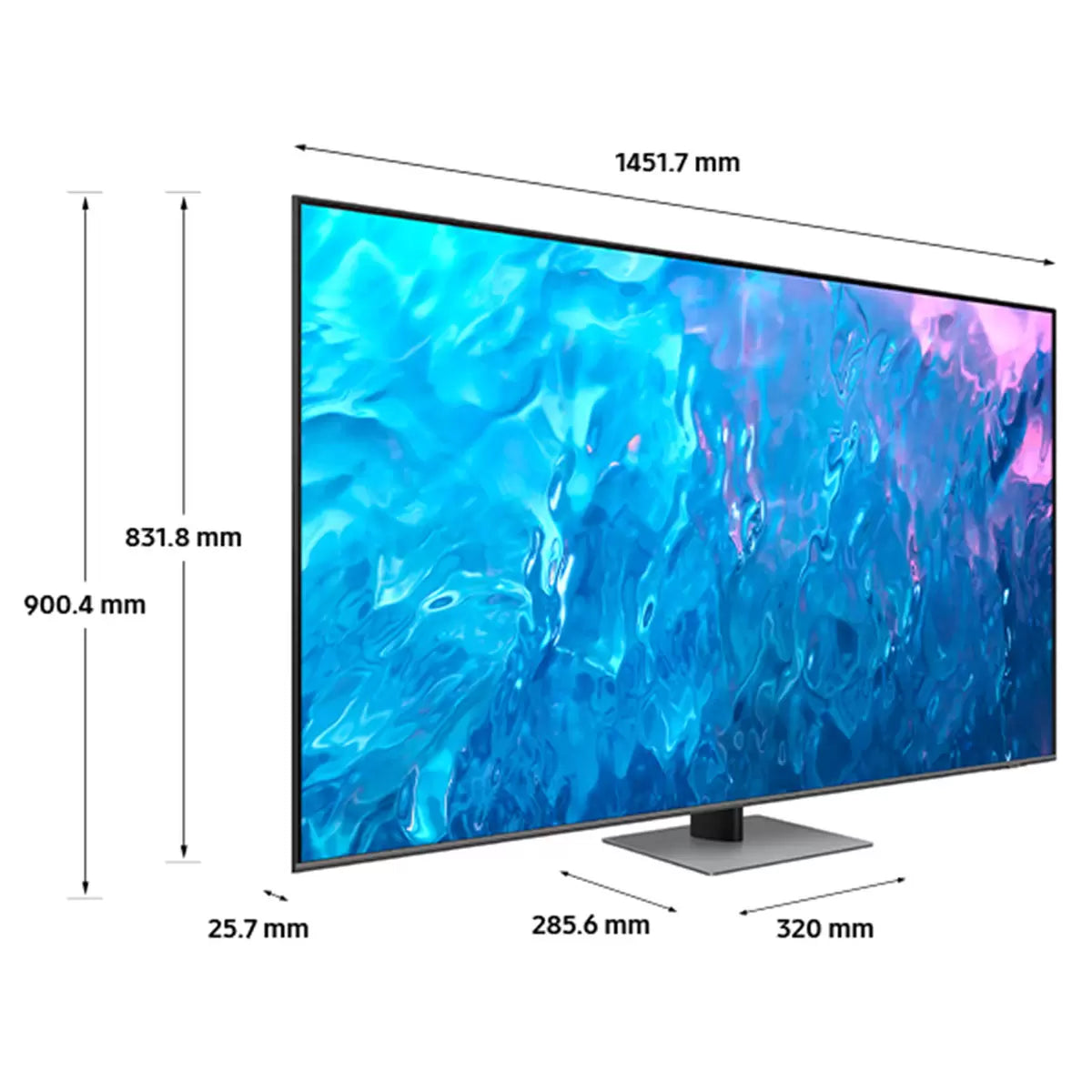 Samsung QE65Q75CATXXU 65 inch QLED 4K Ultra HD Smart TV