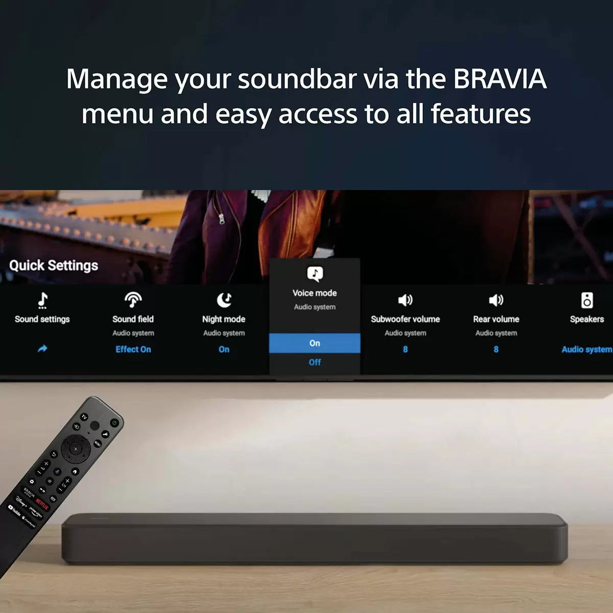 Sony HTS2000 3.1 Ch, 250W, Soundbar with Built-in Subwoofer and Bluetooth