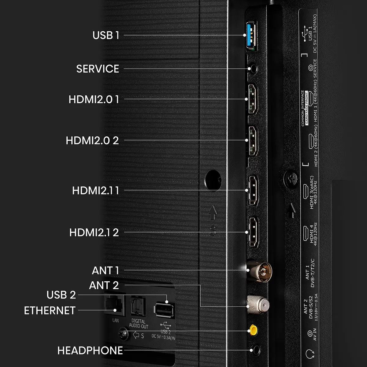 Hisense 55U8KQTUK 55 Inch Mini LED 4K Smart TV