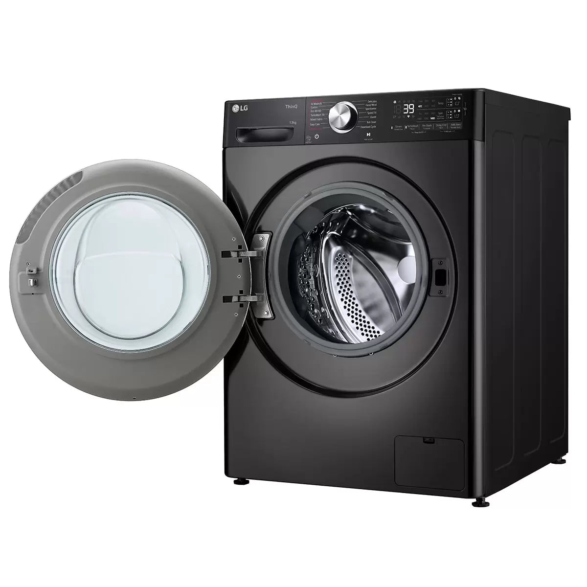 LG F4Y913BCTA1, 13kg, 1400rpm, Washing Machine, A Rated in Black