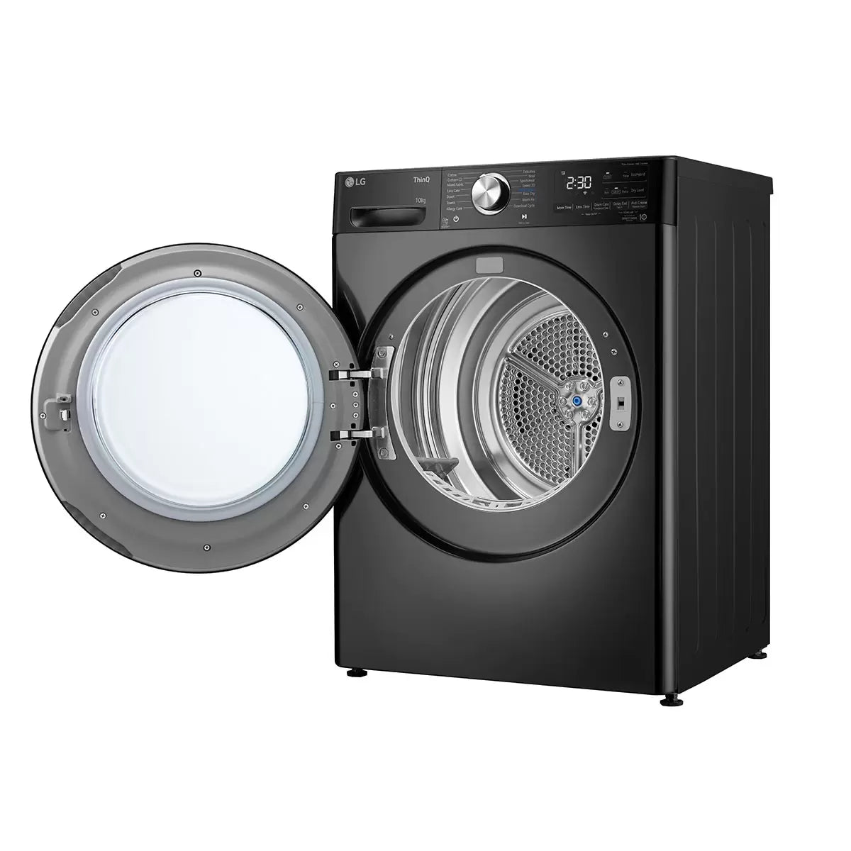 LG FDV1110B, 10kg, Heat-Pump Dryer, A+++ Rated in Black Steel