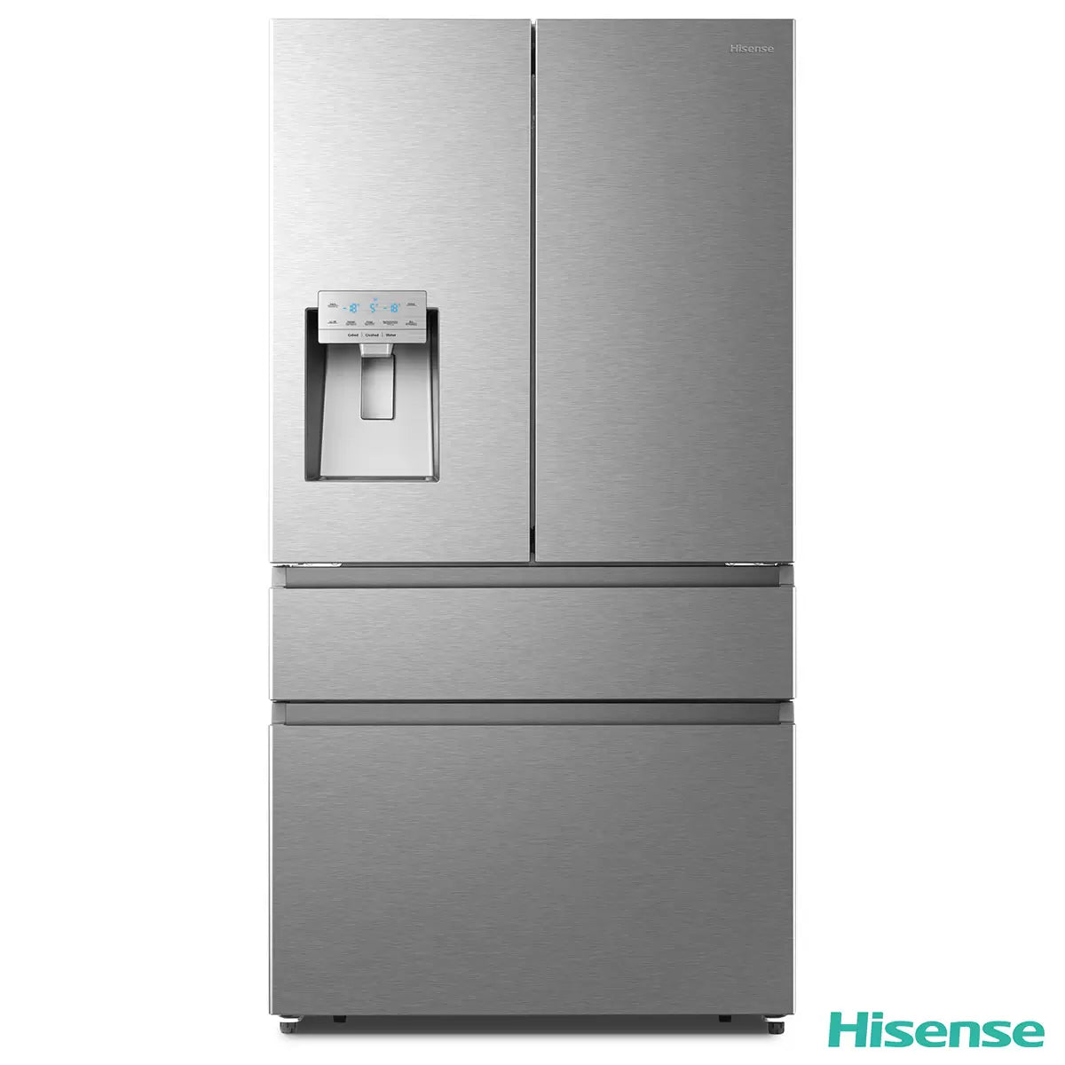 Hisense RF728N4SASE Total No Frost American Fridge Freezer - Stainless Steel - E Rated