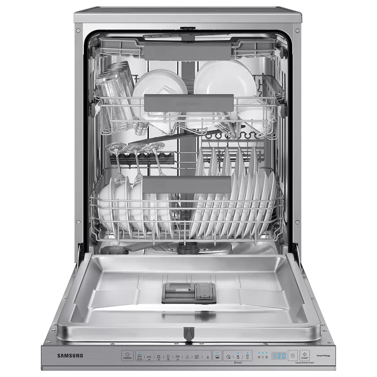 Samsung DW60A8060FS/EU, 14 Place Dishwasher, B Rated in Stainless Steel