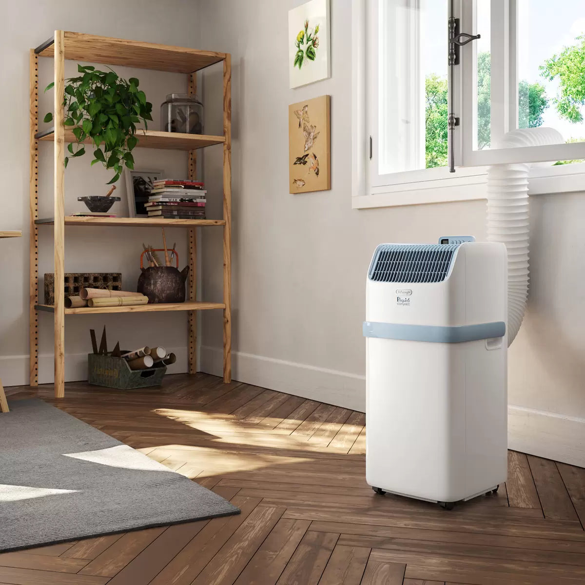 De'Longhi 8.3K BTU Portable Air Conditioner with Remote Control, ES72