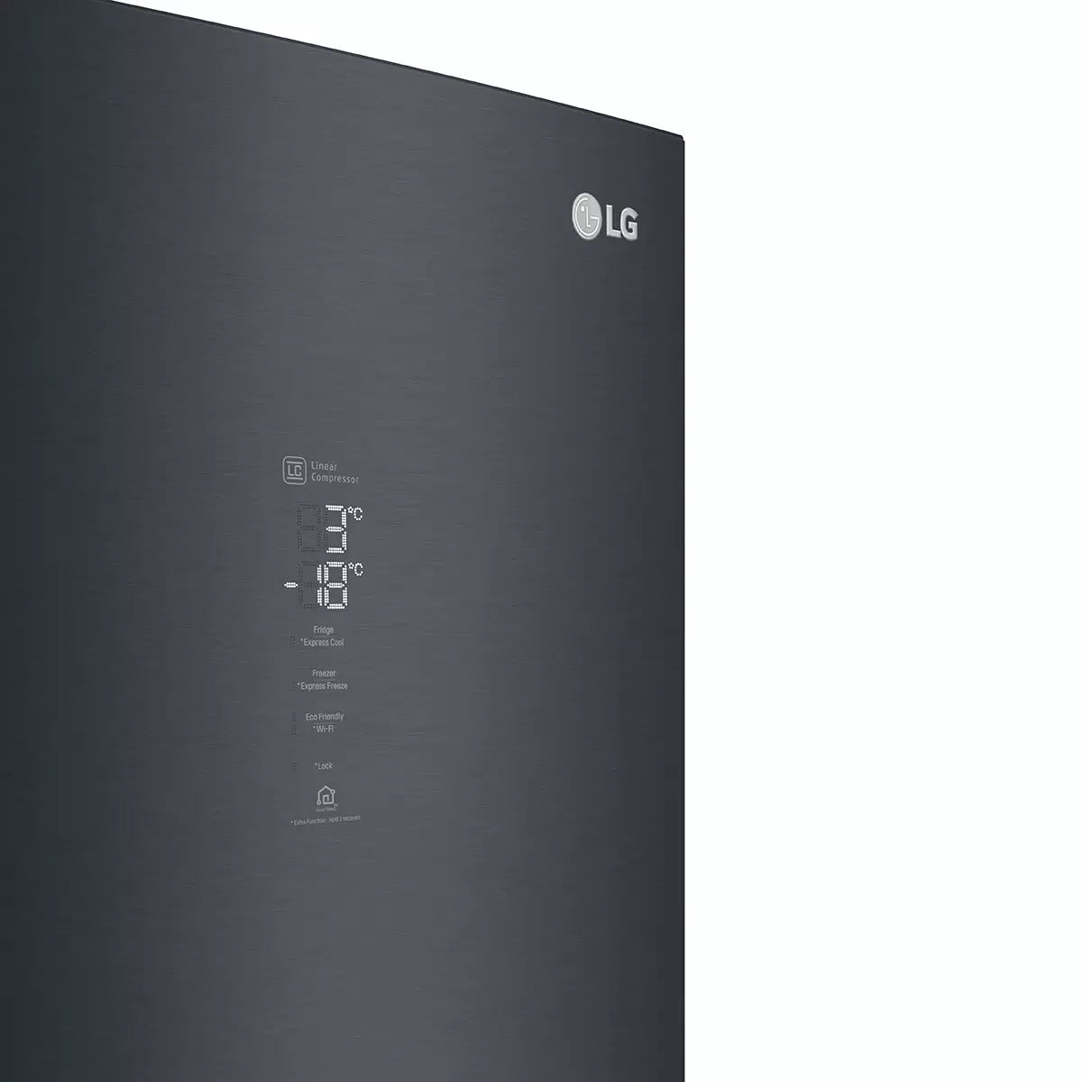 LG GBB92MCABP Fridge Freezer, B Rated in Matte Black