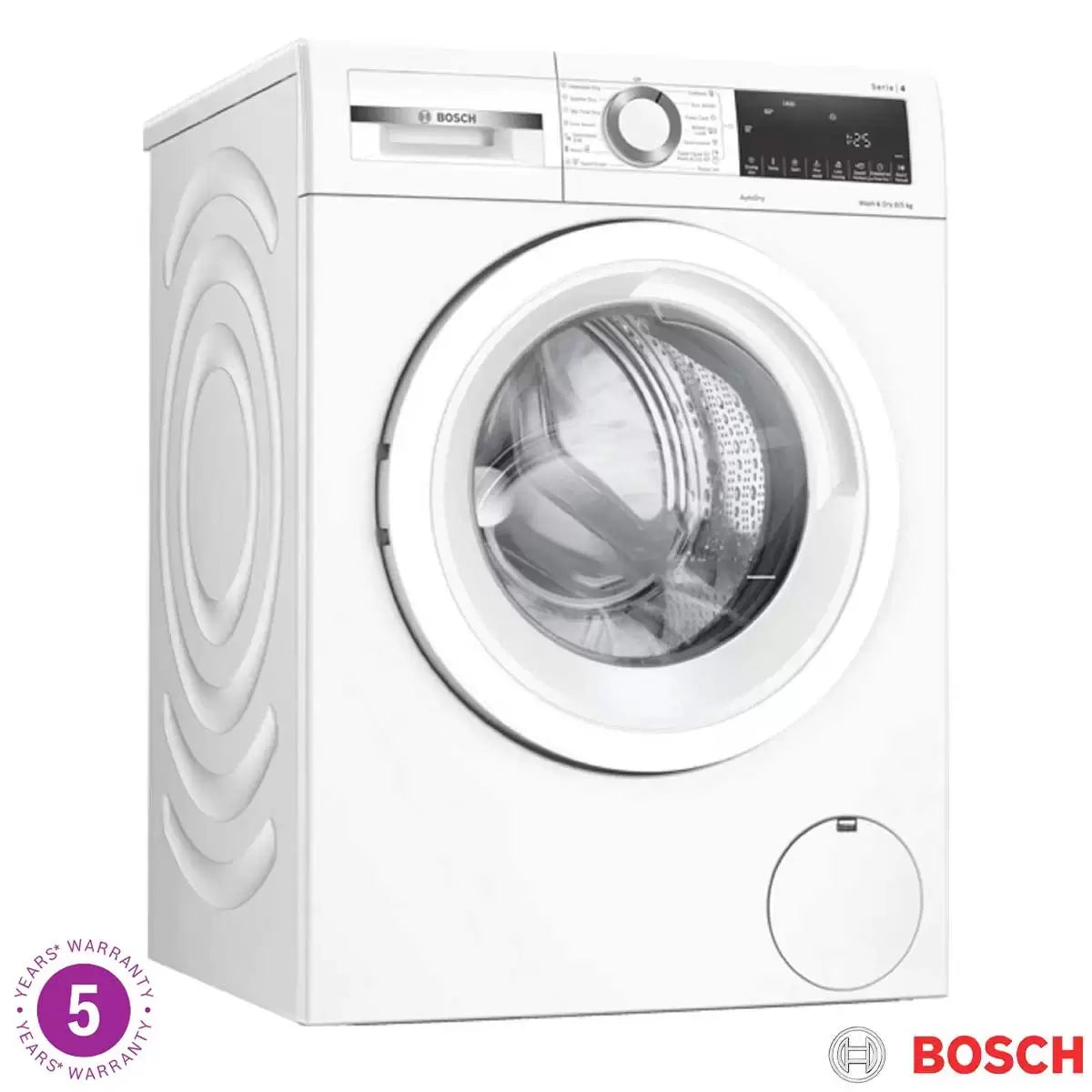 Bosch Series 4 WNA134U8GB 8kg/5kg, 1400rpm, Washer Dryer, E Rated in White