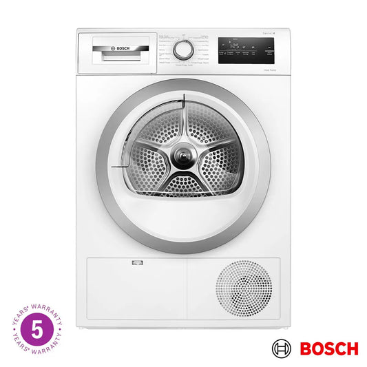 Bosch WTH85223GB, Series 4 8kg Heat Pump Dryer, A++ Rated in White