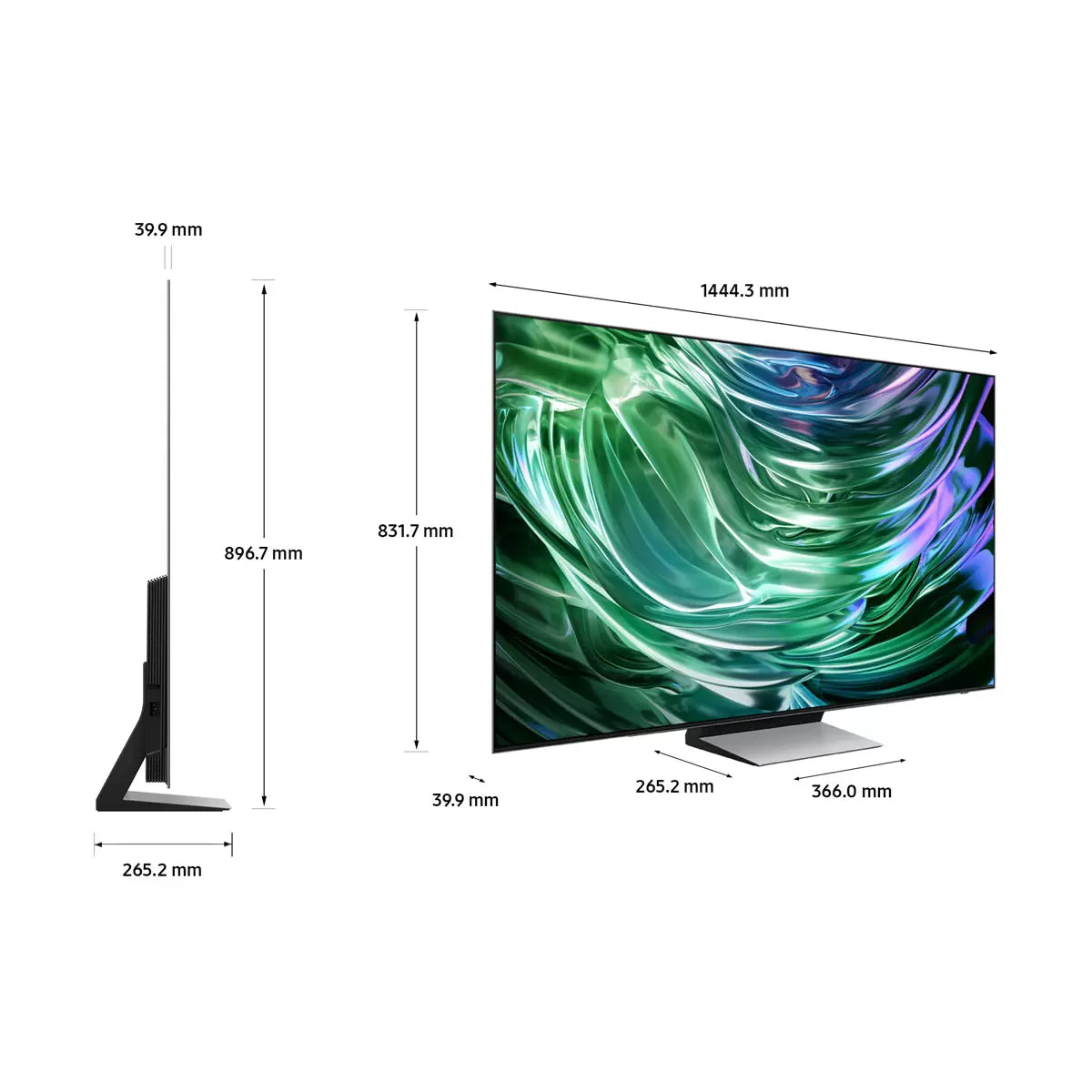 Samsung QE65S93DATXXU 65 Inch OLED 4K Ultra HD Smart TV