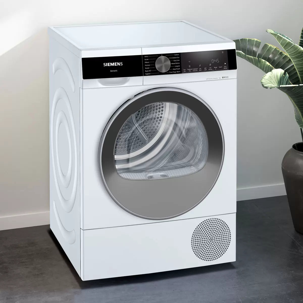 Siemens IQ-500 WQ45G209GB 9Kg Heat Pump Tumble Dryer - White - A++ Rated