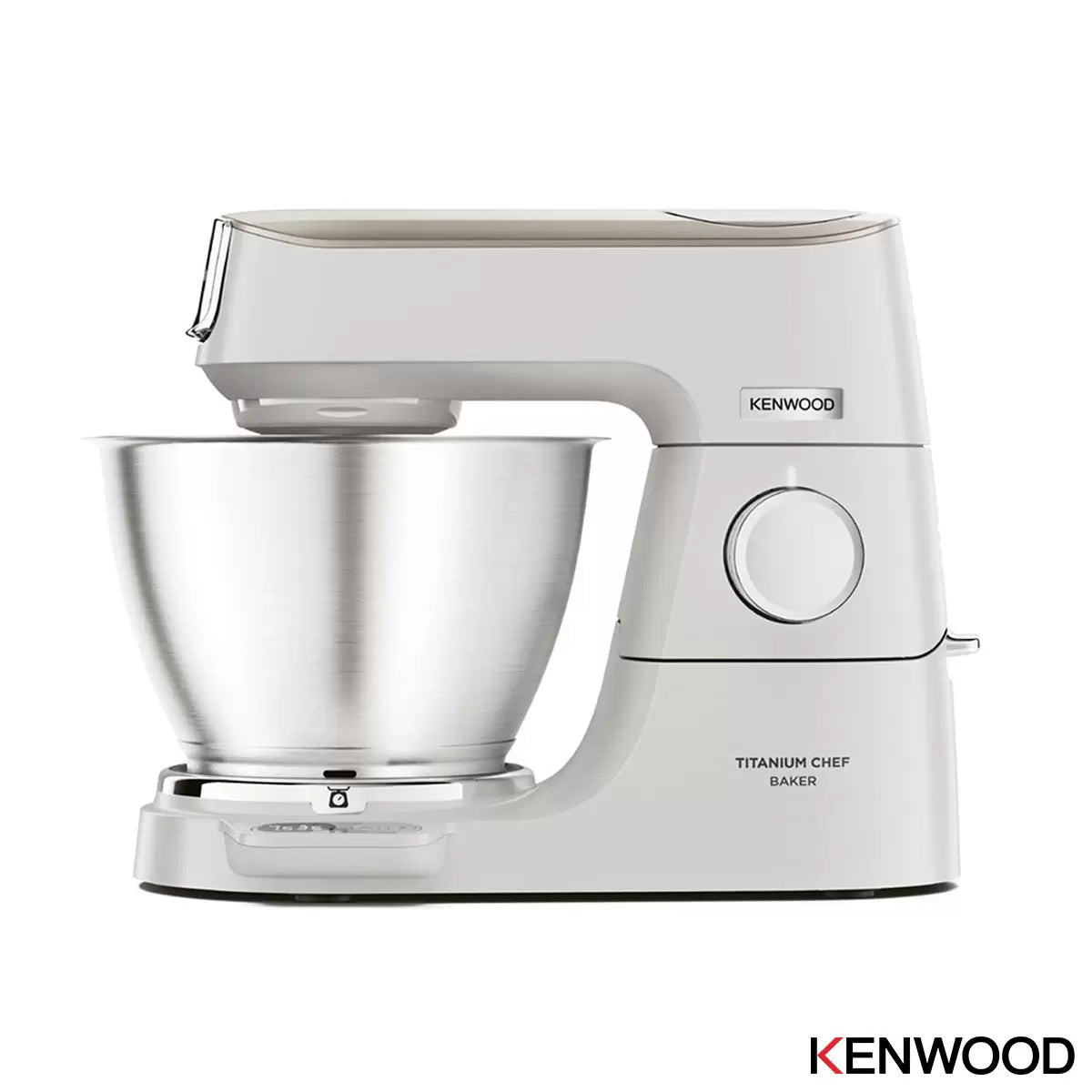 Kenwood Titanium Chef Baker Stand Mixer - White, KVC65.001WH