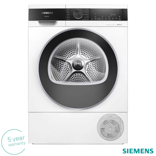 Siemens WQ45G209GB, 9kg Heat Pump Dryer, A++ Rated in White