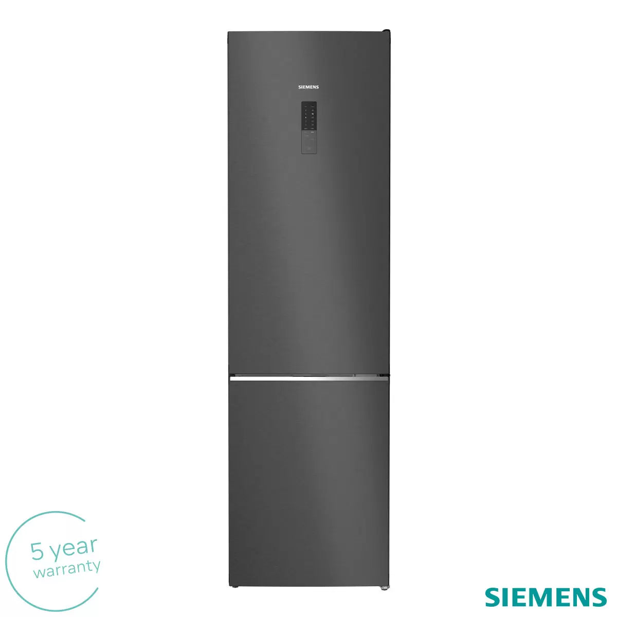 Siemens KG39NXXDFG Fridge Freezer, B Rated in Black Steel