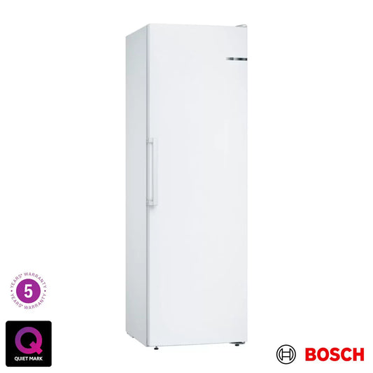 Bosch GSN36VWEPG Freestanding Tall Freezer, E Rated in White