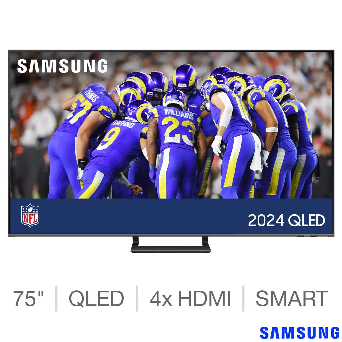 Samsung QE75Q77DATXXU 75 Inch QLED 4K Ultra HD Smart TV