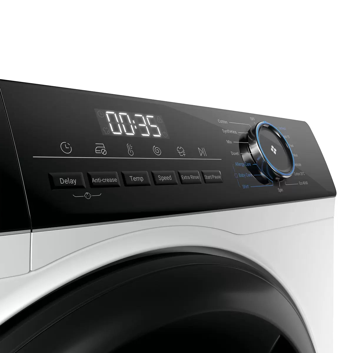 Haier I-Pro Series 3 HW90-B14939 9kg Washing Machine, A Rated in White