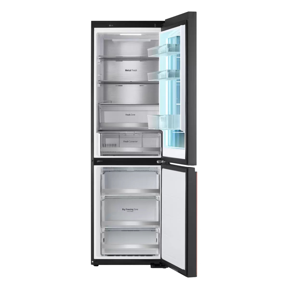 LG GBG719MDNN, MoodUp Fridge Freezer Colour Changing, D Rated