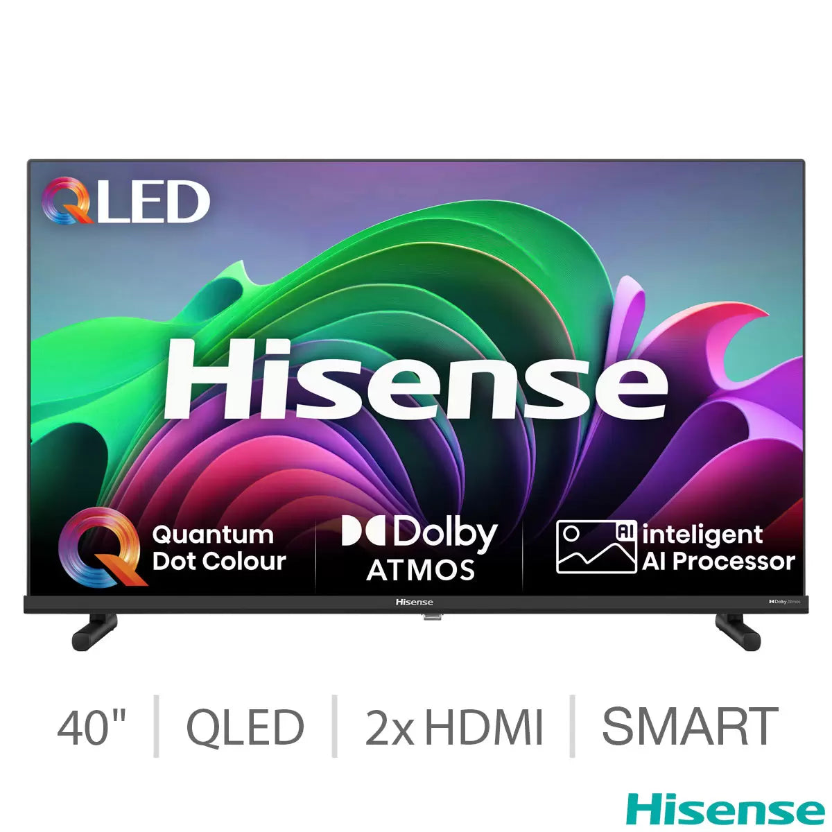 Hisense 40E5NQTUK 40 Inch QLED Smart TV