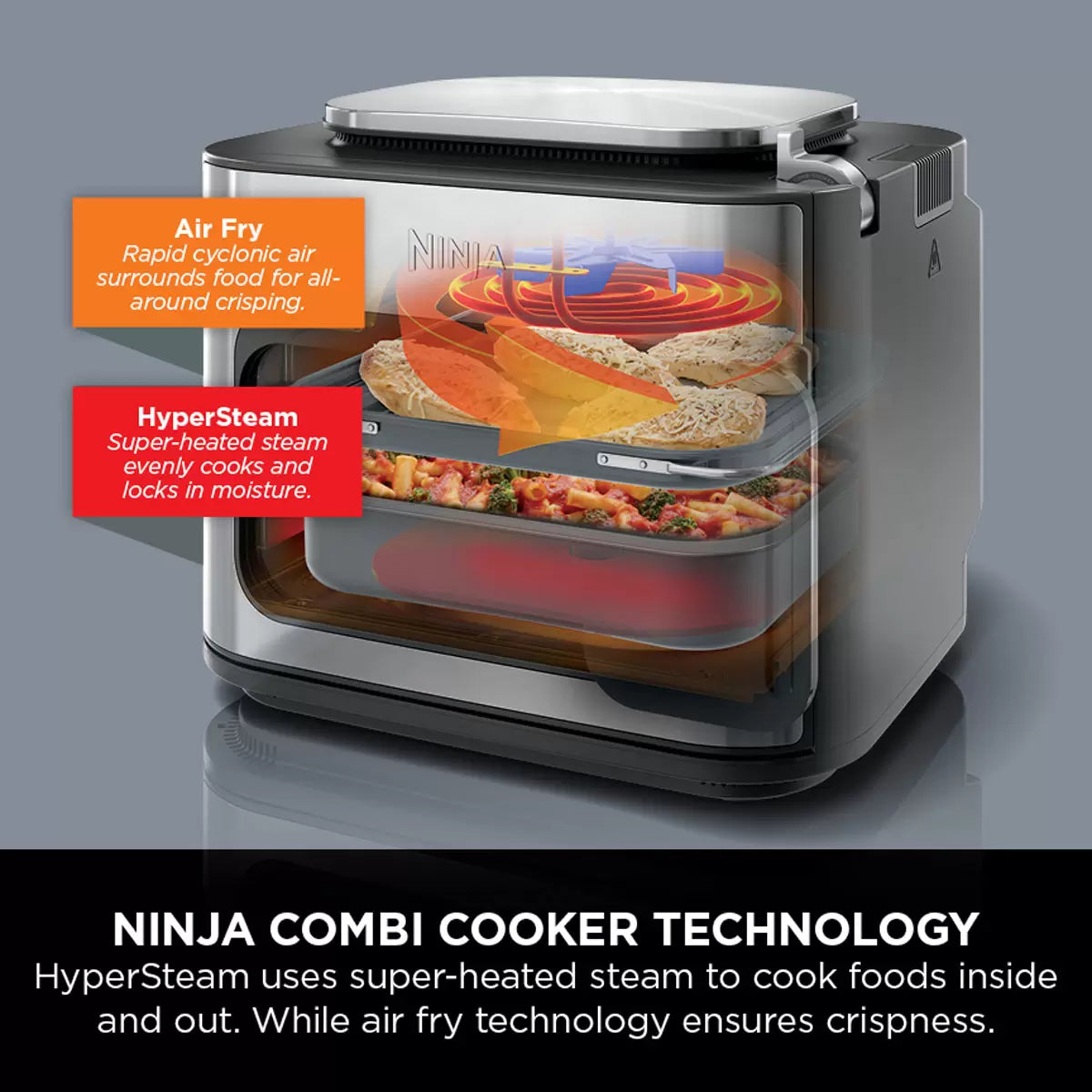 Ninja Combi 14-In-1 Multi-Cooker, Oven, Air Fryer, SFP701UK