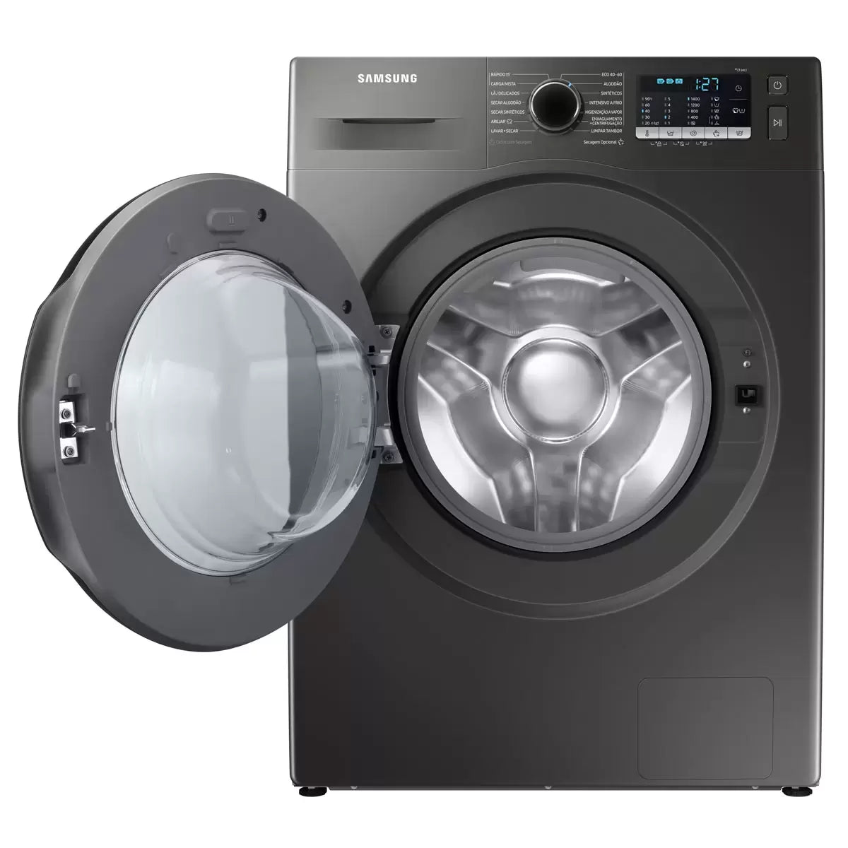 Samsung Series 5 ecobubble™ WD90TA046BX 9Kg / 6Kg Washer Dryer with 1400 rpm - Graphite - E Rated