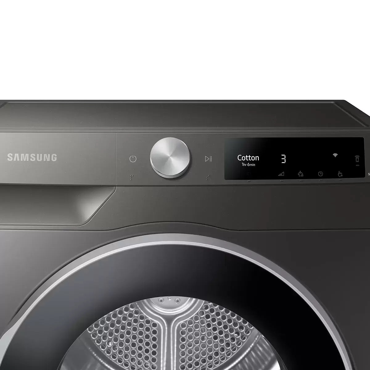 Samsung Series 6 DV90T6240LN/S1, 9kg, Heat Pump Tumble Dryer, A+++